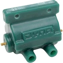 DYNATEK DC6-1 DUAL-PLUG COIL 3OHM GREEN