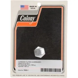 COLONY 7503-1 OVERSIZE CHR DRAIN PLUG