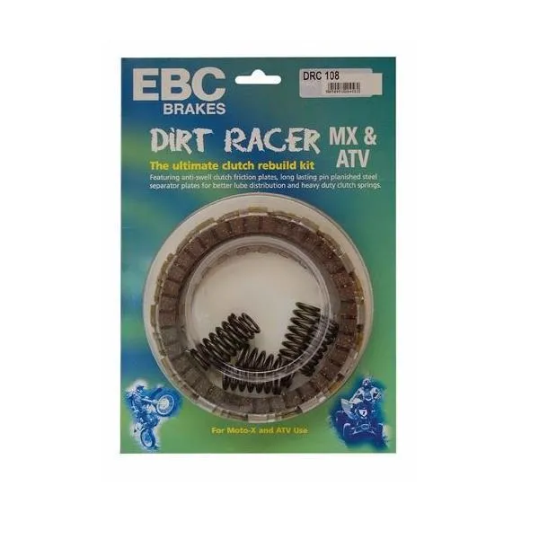 Kit Frizione completo EBC DRC dischi guarniti + nudi + molle per GasGas SM 125 03-07