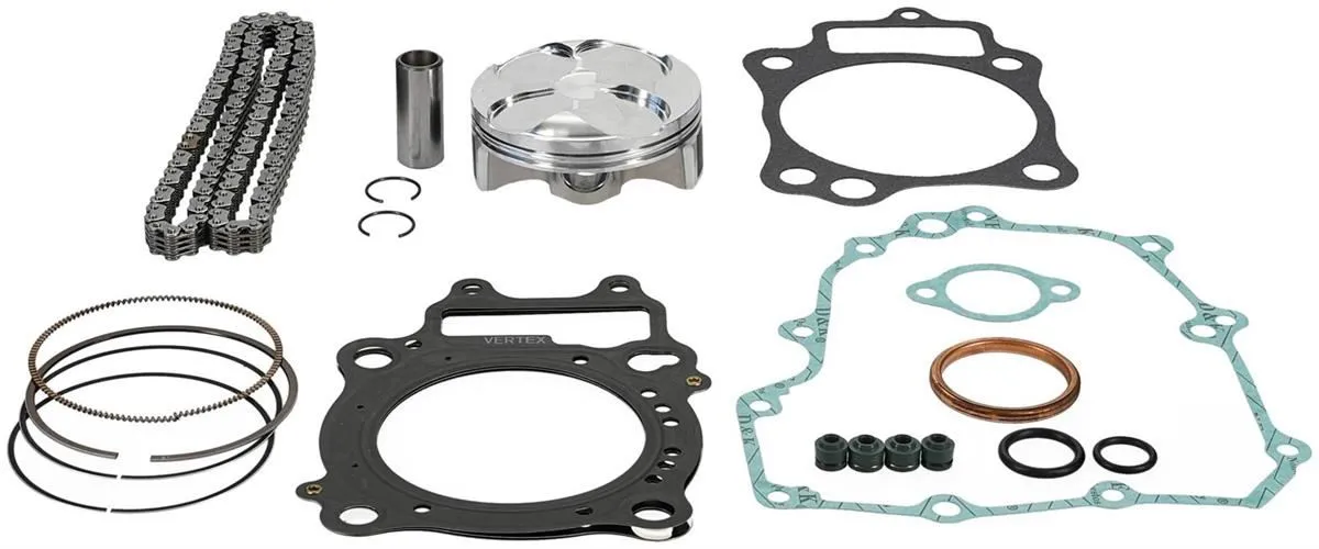 Kit revisione cilindro Vertex (Pistone HC +Serie guarnizioni Smeriglio) per Honda CRF 250 R 16-17 Top End