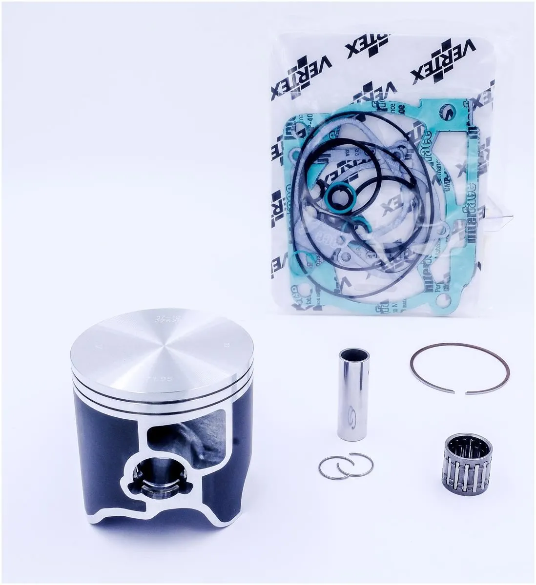Kit revisione cilindro Vertex (Pistone +Serie guarnizioni Smeriglio) per KTM 300 EXC 2004 Top End