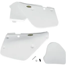 MAIER 234731 SIDEPLATES YZ125 86-7 WHT
