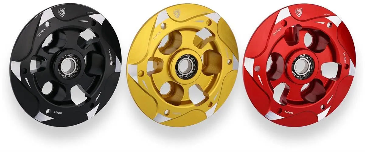 Piatto portamolle frizione a olio con cuscinetto CNC Racing per Ducati 1299 Panigale S 15-17 BICOLOR