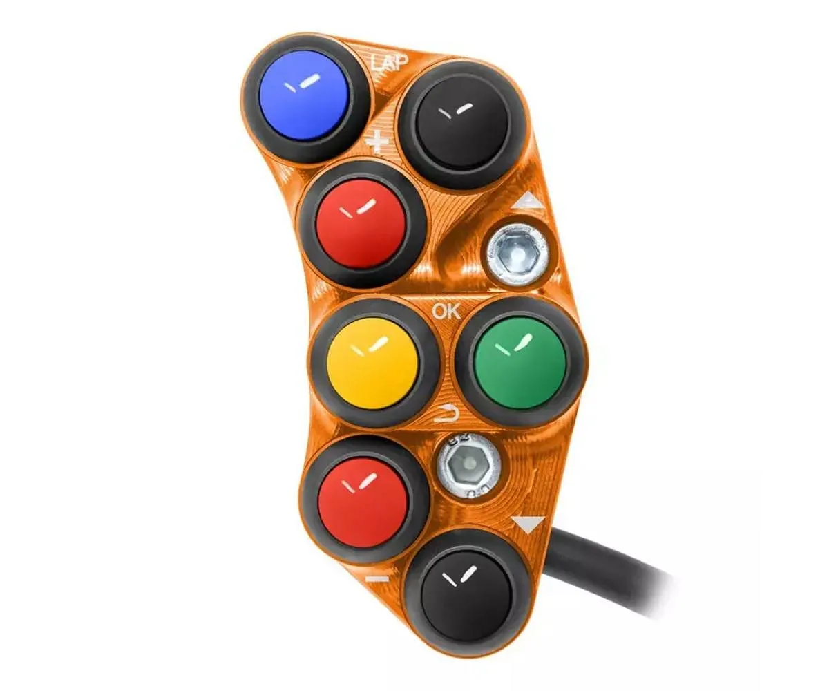 Pulsantiera Jetprime Sinistra Racing Per Ktm 990 Duke 2024-JP-PLSR-048-O-425174