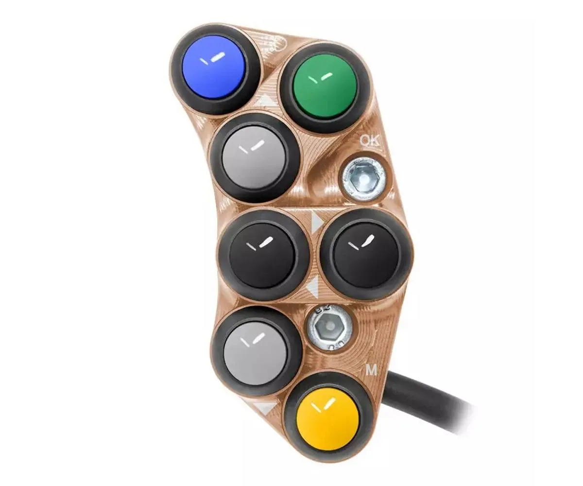 Pulsantiera Jetprime Sinistra Racing Per Triumph Tiger 850 Sport 2021 > 2024-JP-PLSR-039-C-425182