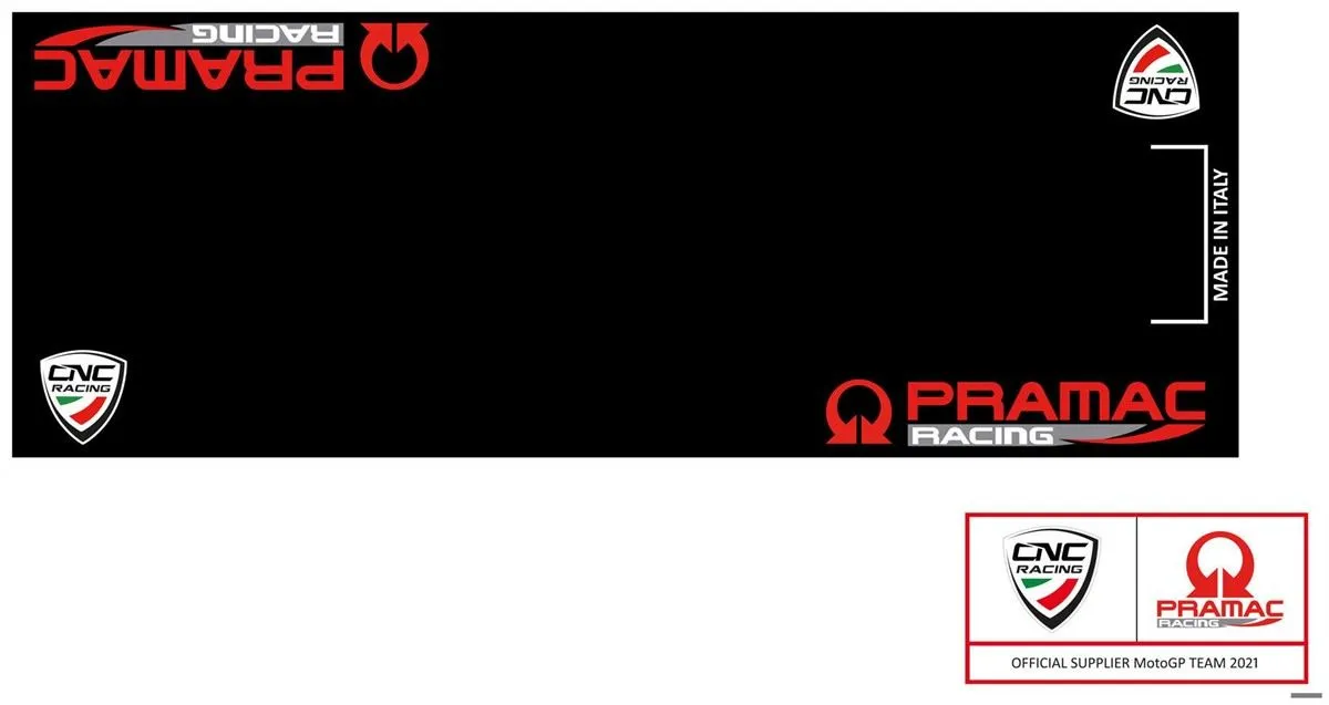 TAPPETO GARAGE PRAMAC RACING LIMITED EDITION CNC Racing