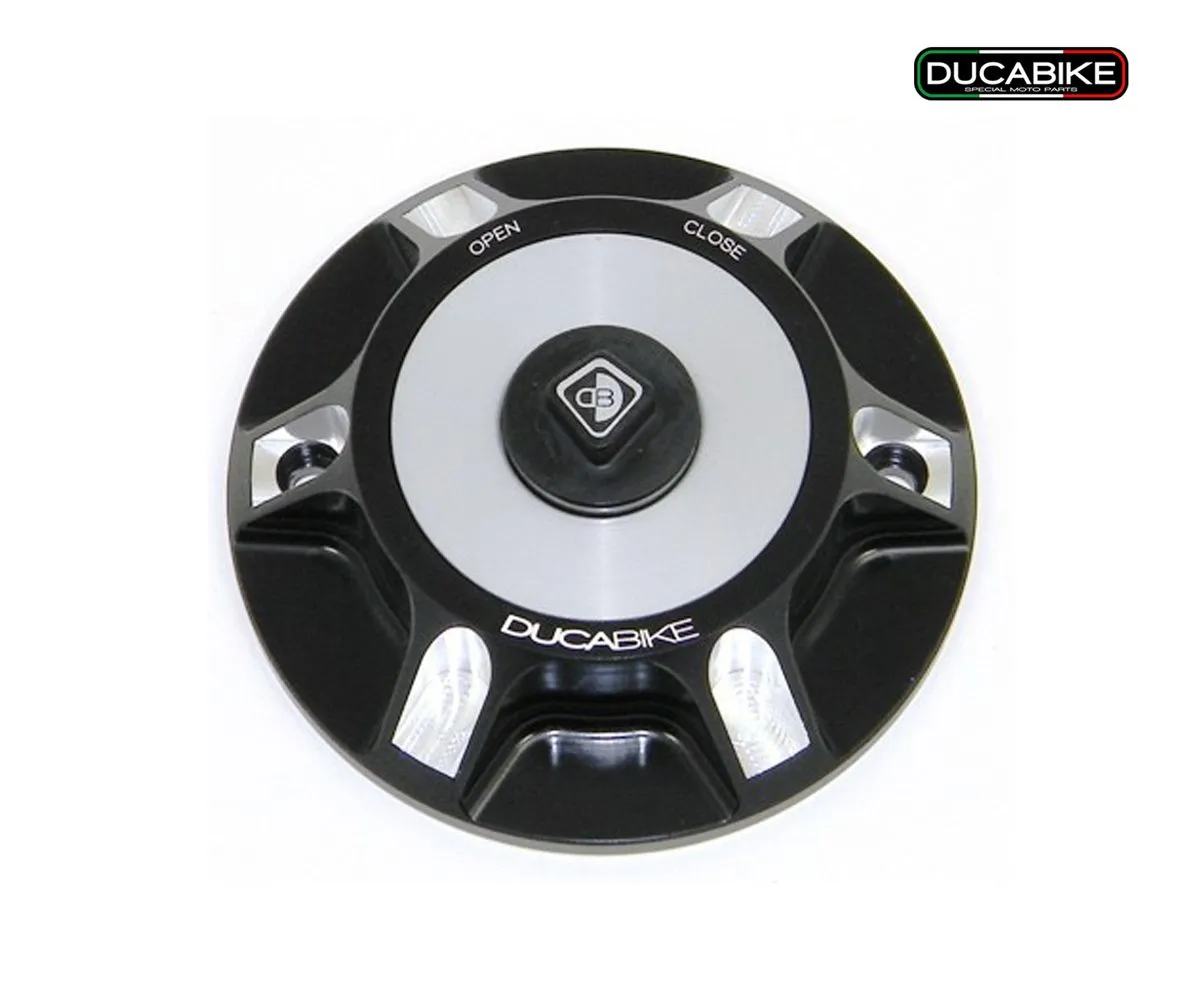 Tappo Serbatoi Benzina Nero-silver Ducabike Dbk Ducati Hypermotard 1100 796 821 939 2007 > 2020-TSB05DE-249806