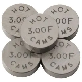 HOT CAMS 5PK1000300 ENGINE VALVE SHIM REFILL 5 PACK SIZE 10.00 X 3.00