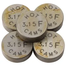 HOT CAMS 5PK1000315 ENGINE VALVE SHIM REFILL 5 PACK SIZE 10.00 X 3.15