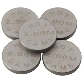 HOT CAMS 5PK1300200 ENGINE VALVE SHIM REFILL 5 PACK SIZE 13.00 X 2.00