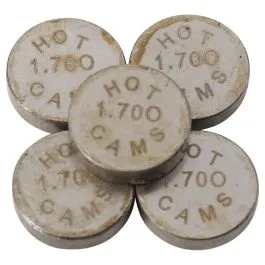 HOT CAMS 5PK748170 ENGINE VALVE SHIM REFILL 5 PACK SIZE 7.48 X 1.70