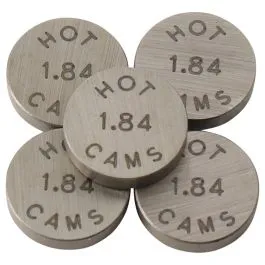 HOT CAMS 5PK890184 ENGINE VALVE SHIM REFILL 5 PACK SIZE 8.90 X 1.84