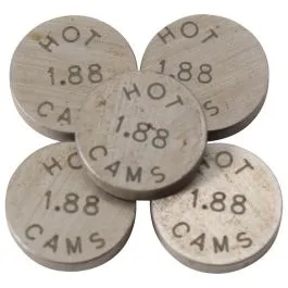 HOT CAMS 5PK890188 ENGINE VALVE SHIM REFILL 5 PACK SIZE 8.90 X 1.88