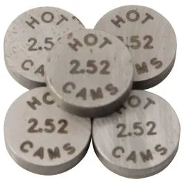 HOT CAMS 5PK890252 ENGINE VALVE SHIM REFILL 5 PACK SIZE 8.90 X 2.52