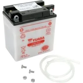 YUASA YB10L-B(DC) BATTERY YUMICRON 12V 134 62 MM X 89 MM X 145 MM CONVENTIONAL LEAD ACID REPLACEMENT CLEAR