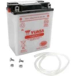 YUASA YB12A-A(DC) BATTERY YUMICRON 12V 134 62 MM X 78 74 MM X 160 02 MM CONVENTIONAL LEAD ACID REPLACEMENT CLEAR