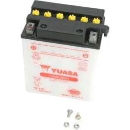 YUASA YB14-B2(DC) BATTERY YUMICRON 12V 134 MM X 89 MM X 166 MM CONVENTIONAL LEAD ACID REPLACEMENT CLEAR