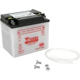 YUASA YB7C-A(DC) BATTERY YUMICRON 12V 129 54 MM X 89 MM X 114 MM CONVENTIONAL LEAD ACID REPLACEMENT CLEAR