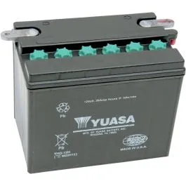 YUASA YHD-12(DC) BATTERY CONVENTIONAL 12V 205 74 MM X 133 MM X 165 MM LEAD ACID REPLACEMENT CLEAR